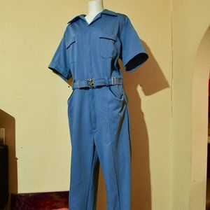 Blue 1970's Jumpsuit